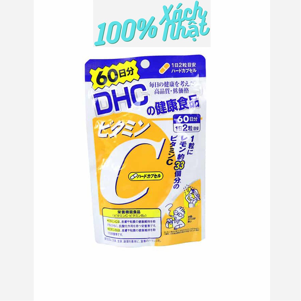 Viên uống bổ sung Vitamin C DHC 120 viên nội địa Nhật