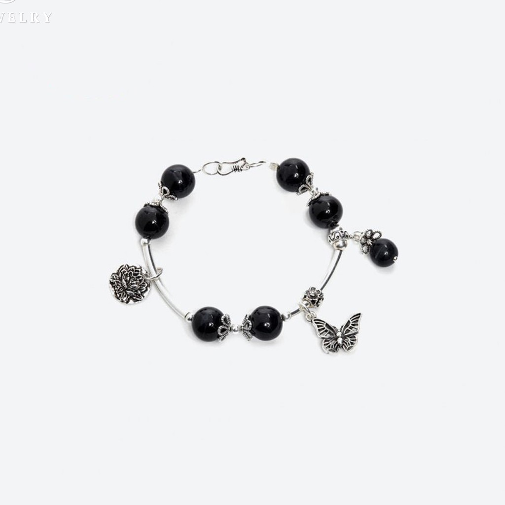 Vòng tay mix bướm và sen - NQ Jewelry