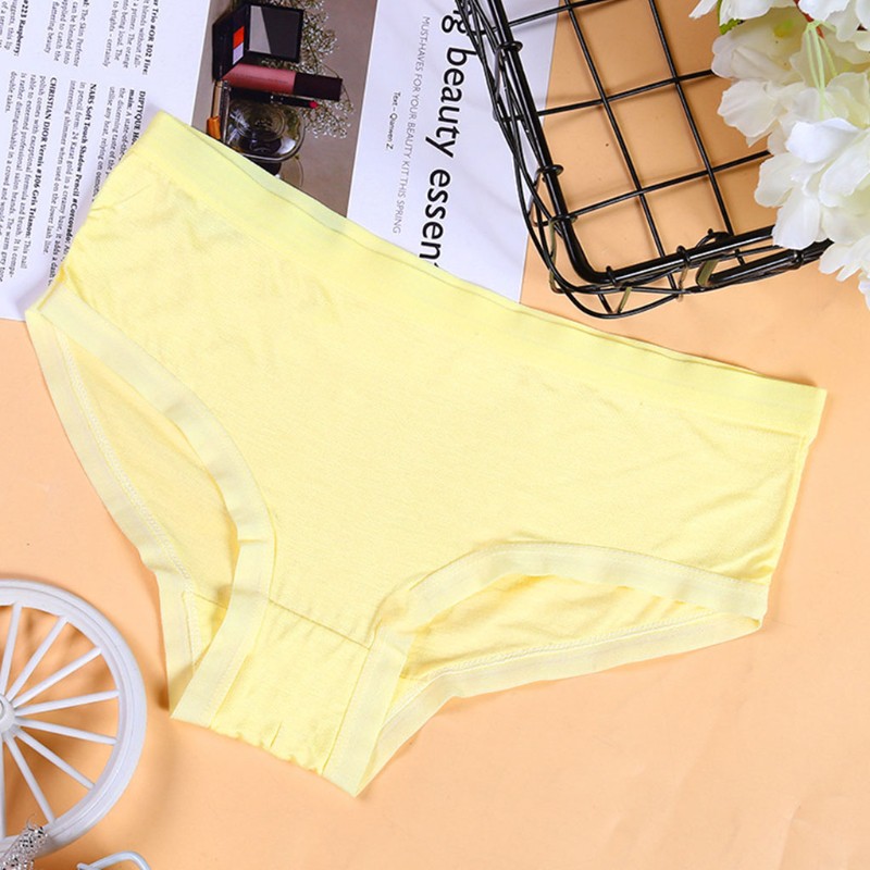 Quần Lót Nữ Sợi Tre Màu Sắc Kẹo Ngọt