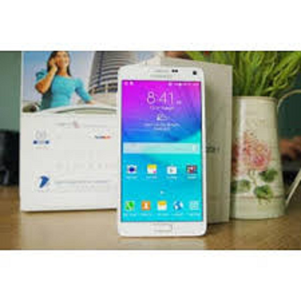 điện thoại Samsung Note 4 2sim mới Chính hãng - Chơi Game nặng mượt (màu trắng)