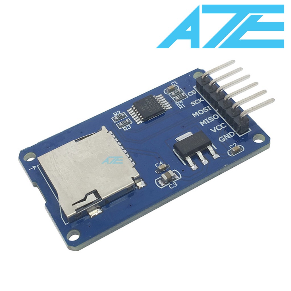 Mạch Ghi Đọc Thẻ Micro SD Arduino - (2F2 - 1)