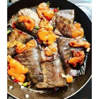 Cá sặc trứng 1 nắng. khay 500g