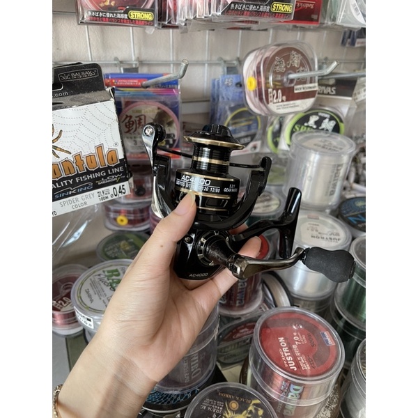 Máy câu cá kim loại DEUKIO siêu  bền đẹp