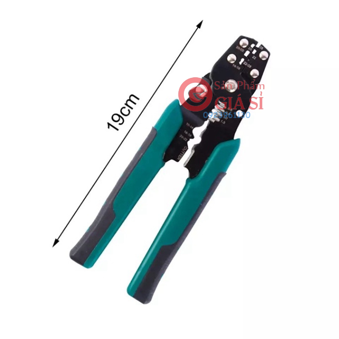 Kìm tuốt dây điện đa zi năng - kìm bấm cos - kìm cắt dây điện K100 ❤️freeship❤️