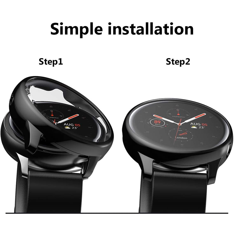 Miimall khung bảo vệ mặt đồng hồ chất lượng cao Samsung Galaxy Watch Active 2 40mm 44mm chất lượng cao