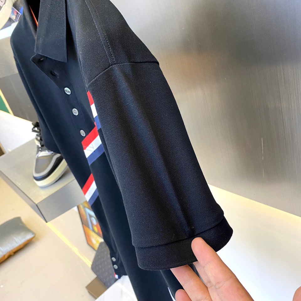 Áo thun polo cotton tay ngắn thời trang xuân hè cho nam