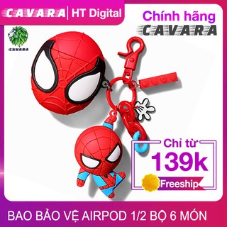 Bao Case Silicon Cho Tai Nghe Airpods - Hình Người Nhện ngộ nghĩnh