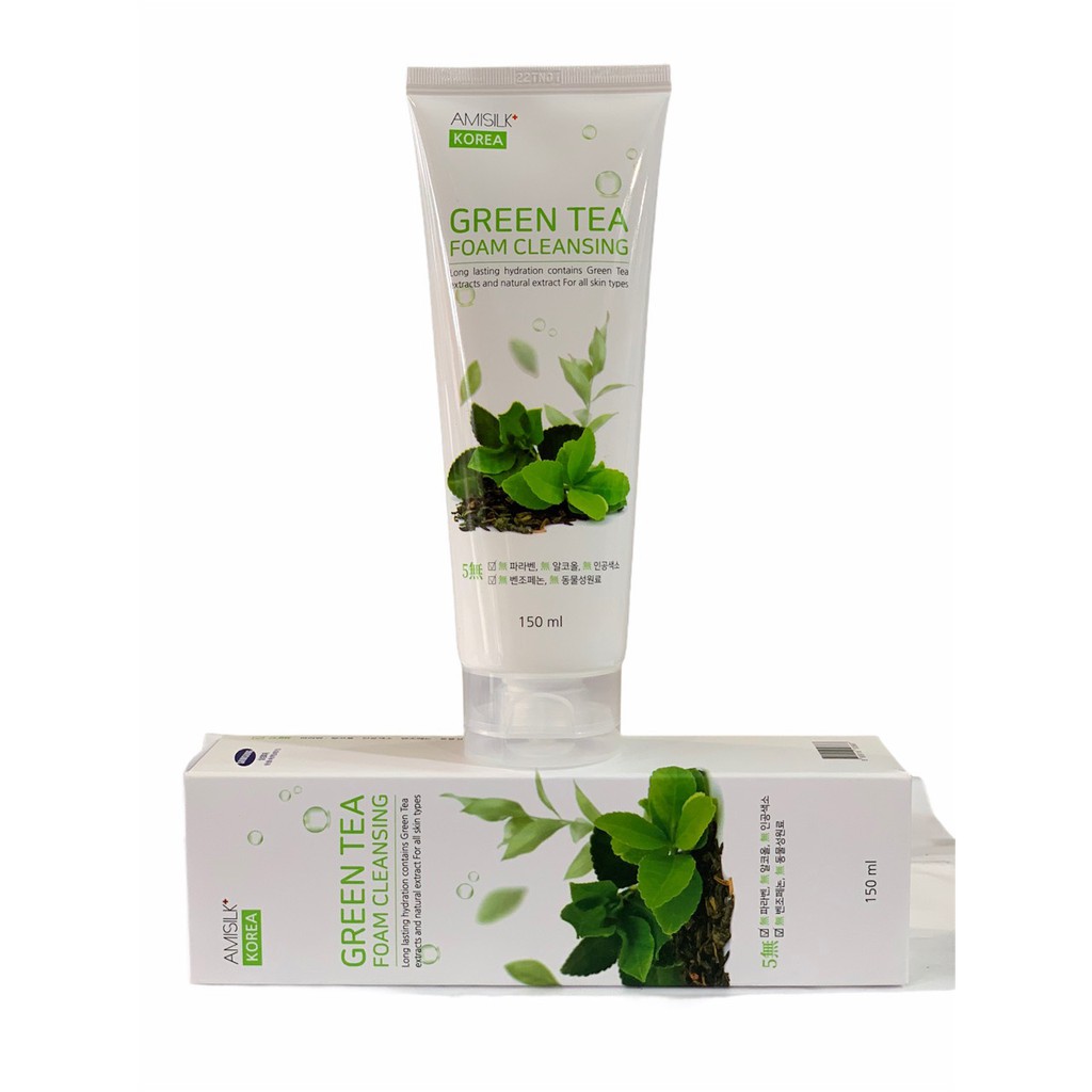 Sữa Rửa Mặt Amisilk Hàn Quốc  GREEN TEA PEELING GEL 150ML- CS93 HÀNG CHÍNH HÃNG | BigBuy360 - bigbuy360.vn