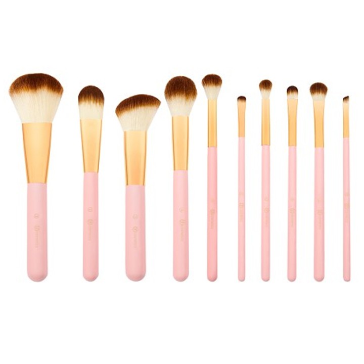 Bộ Cọ Trang Điểm Bh Cosmetics Pink Perfection 10 Piece Brush Set