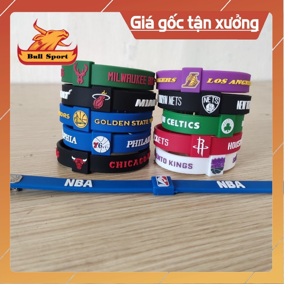 Vòng Tay Bóng Rổ, Vòng Bóng Rổ NBA Silicon ( hàng có sẵn )