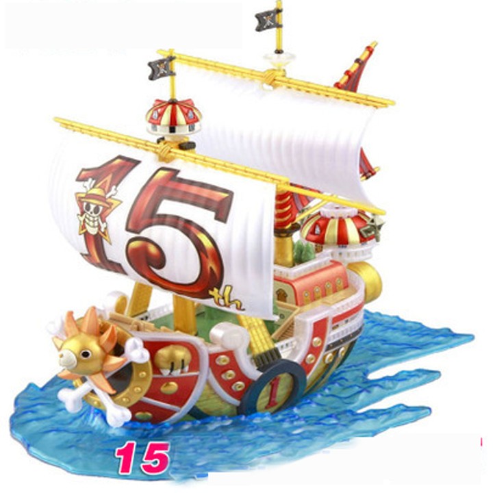 Loại 16cm - Mô hình thuyền tàu Thousand Sunny 15th one piece tau sunny - Figure One Piece