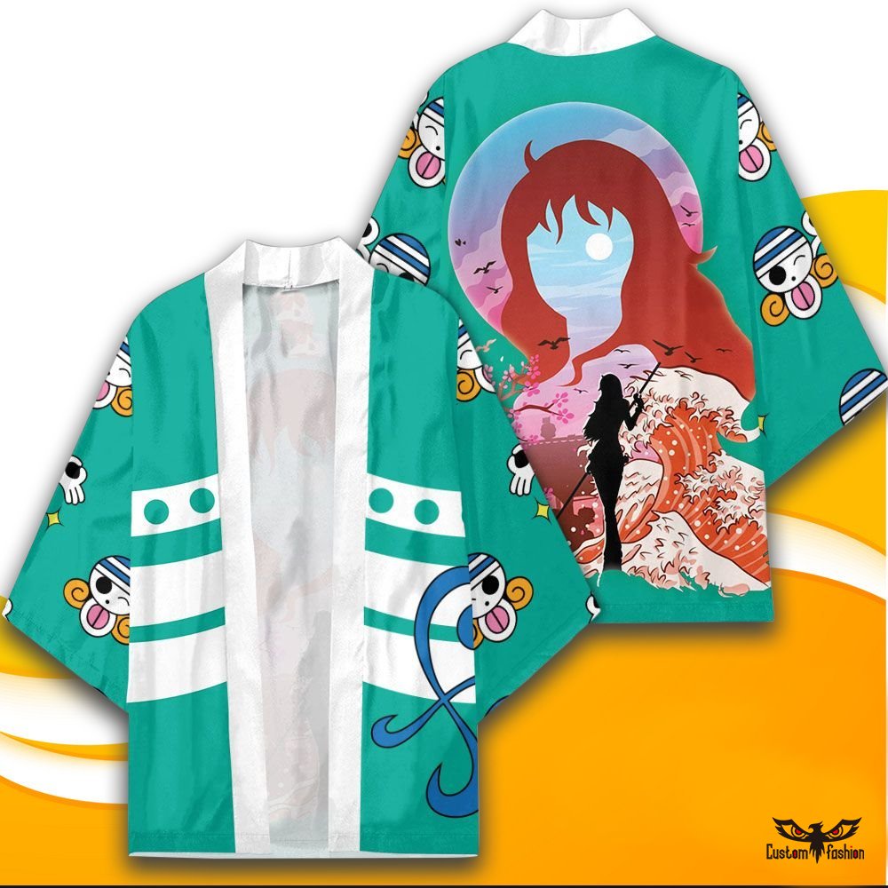 Áo Choàng Kimono In Hình Nhân Vật Luffy Zoro 3D Thời Trang Cho Nam Và Nữ