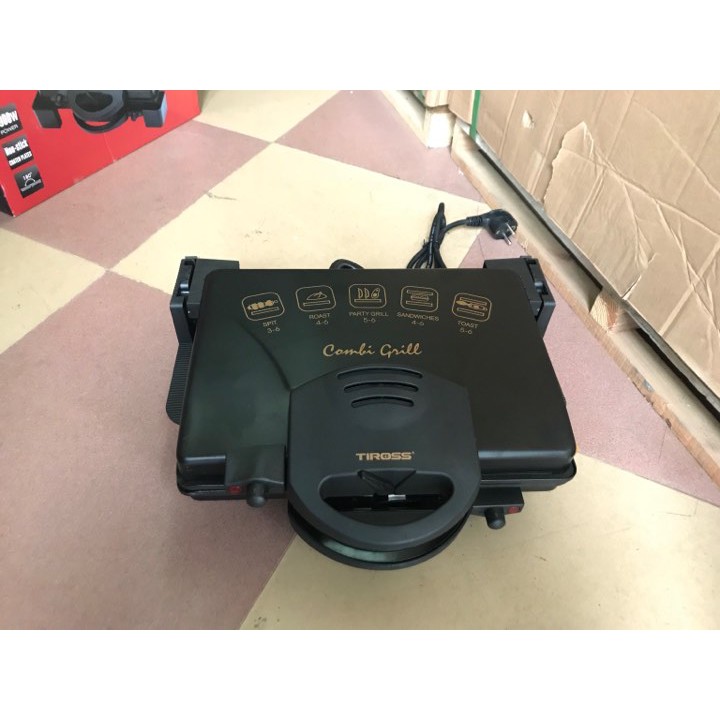 Máy ép bánh mỳ tiross thơm ngon giòn hấp dẫn