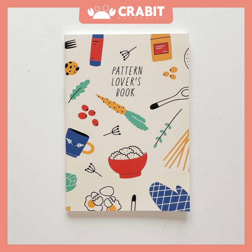 Vở may gáy kẻ ngang 100gsm 80 trang Crabit - Daily Life Hygge