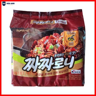 Mì trộn tương đen Samyang Hàn Quốc [ COMBO 10 GÓI ] Loại Ngon - BẢO ANH
