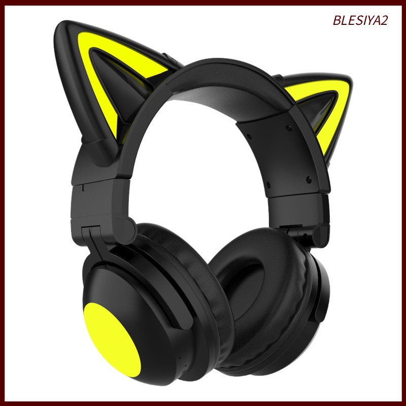 Cat Ear Wireless Bluetooth Headset Earphone Headphones Earpieces New