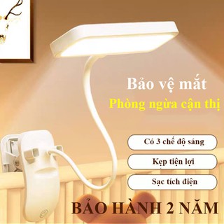 Đèn Học Cảm Ứng Chống Cận Đèn Kẹp Bàn Siêu Sáng Có Sạc Tích Điện