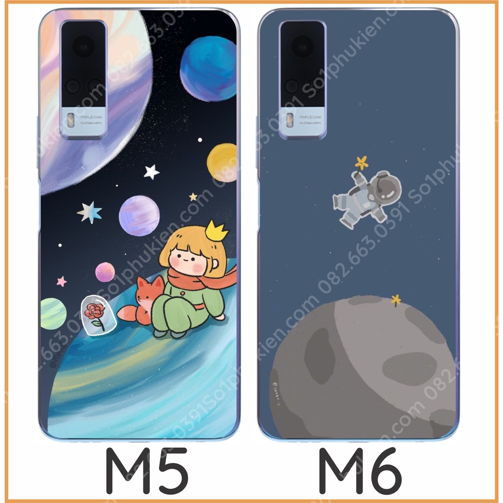 Ốp lưng dẻo in hình vivo y51 2020 vivo y53s 4g vivo y33 hình phi hành gia, vũ trụ dễ thương