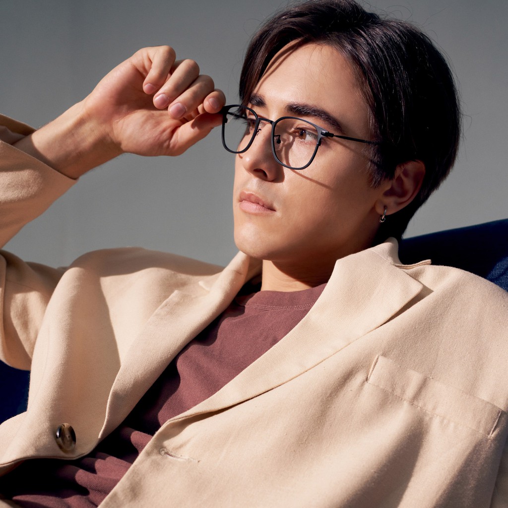 Gọng kính cao cấp nam nữ FARELLO Minuet mắt vuông kim loại cao cấp thanh mảnh thời trang | BigBuy360 - bigbuy360.vn