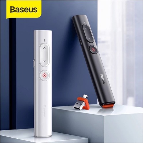Bút Laser trình chiếu Baseus Orange Dot PPT Wireless Presenter / Youth cho Laptop/ Macbook - Hàng chính hãng | BigBuy360 - bigbuy360.vn