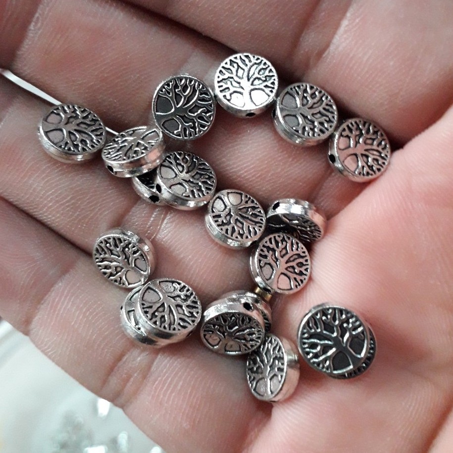 Sỉ charm hợp kim giả bạc : sỉ 50 gram = 25k / 1 gói [ mua sỉ xin pm shopee ]