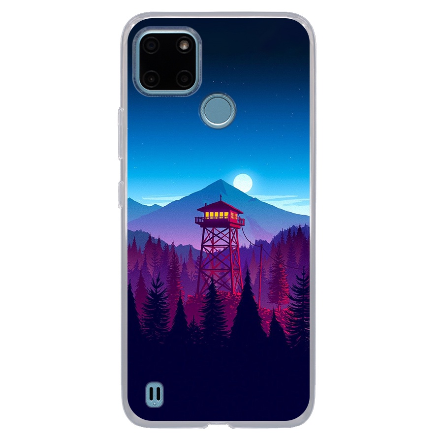 Ốp Lưng Realme C21Y C21 3GB 4GB TPU Ốp Nhựa Viền Dẻo Đen Toàn Bộ In Hình Nhiều Mẫu Chống Sốc Cao Cấp Phần A Handtown
