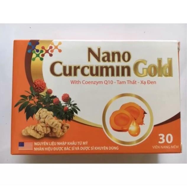 Nano Curcumin Gold  Giúp làm giảm các triệu chứng viêm đau dạ dày, tá tràng