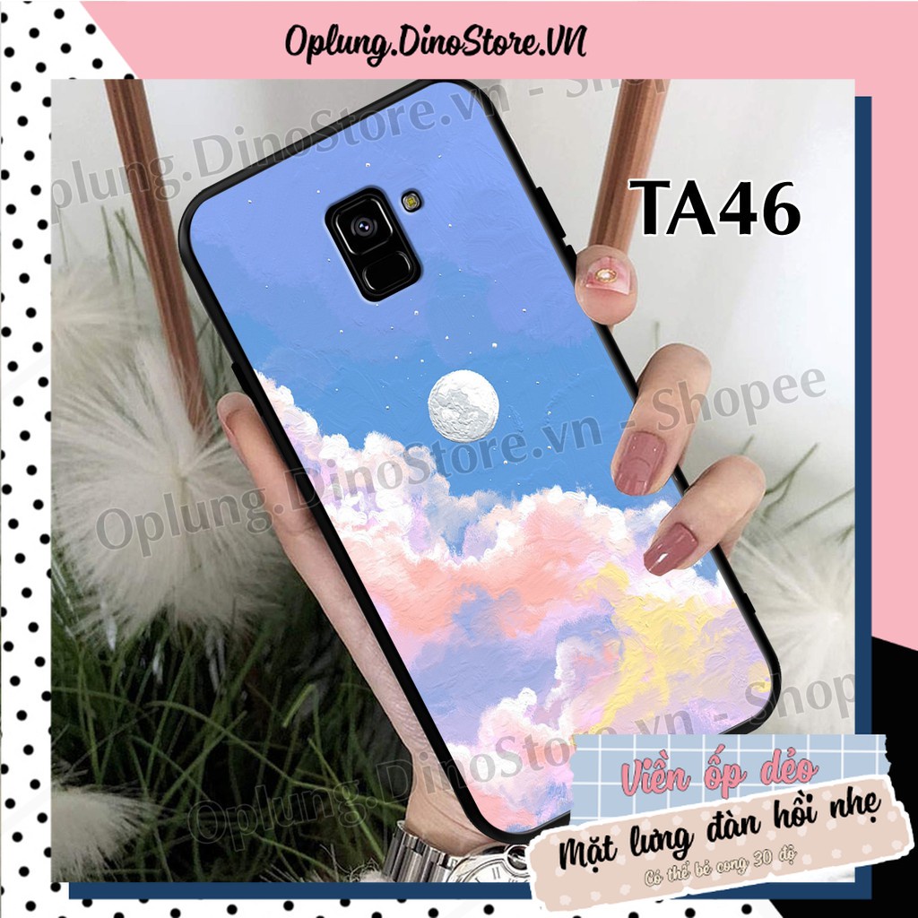 Ốp lưng Samsung A6/A6 Plus/A8/A8 Plus in hình Phong cảnh cỏ cây Vintage, ốp lưng samsung siêu bền siêu đẹp.
