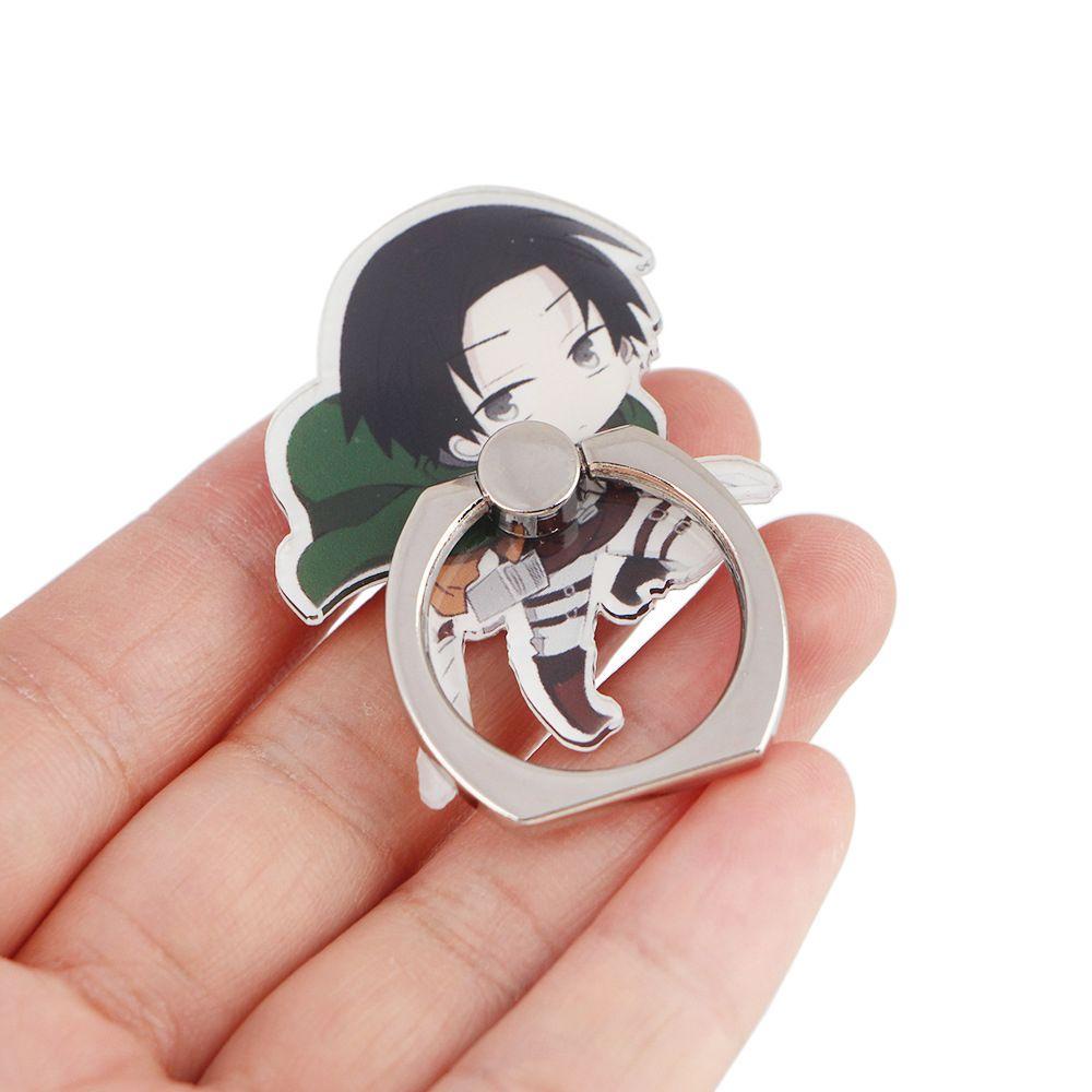 Giá Đỡ Điện Thoại Dạng Nhẫn Xoay Bằng Kim Loại Chống Rơi Họa Tiết Anime Inuyasha Volleyball Để Bàn Cho Điện Thoại