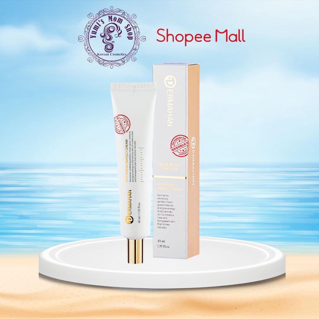 Kem Dưỡng Đa Năng 3 Trong 1 Dermahan Whitening Perfect Cream 40ml