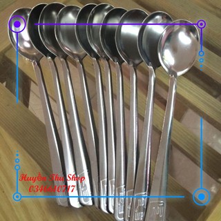 Sỉ 10 thìa ăn inox 19cm