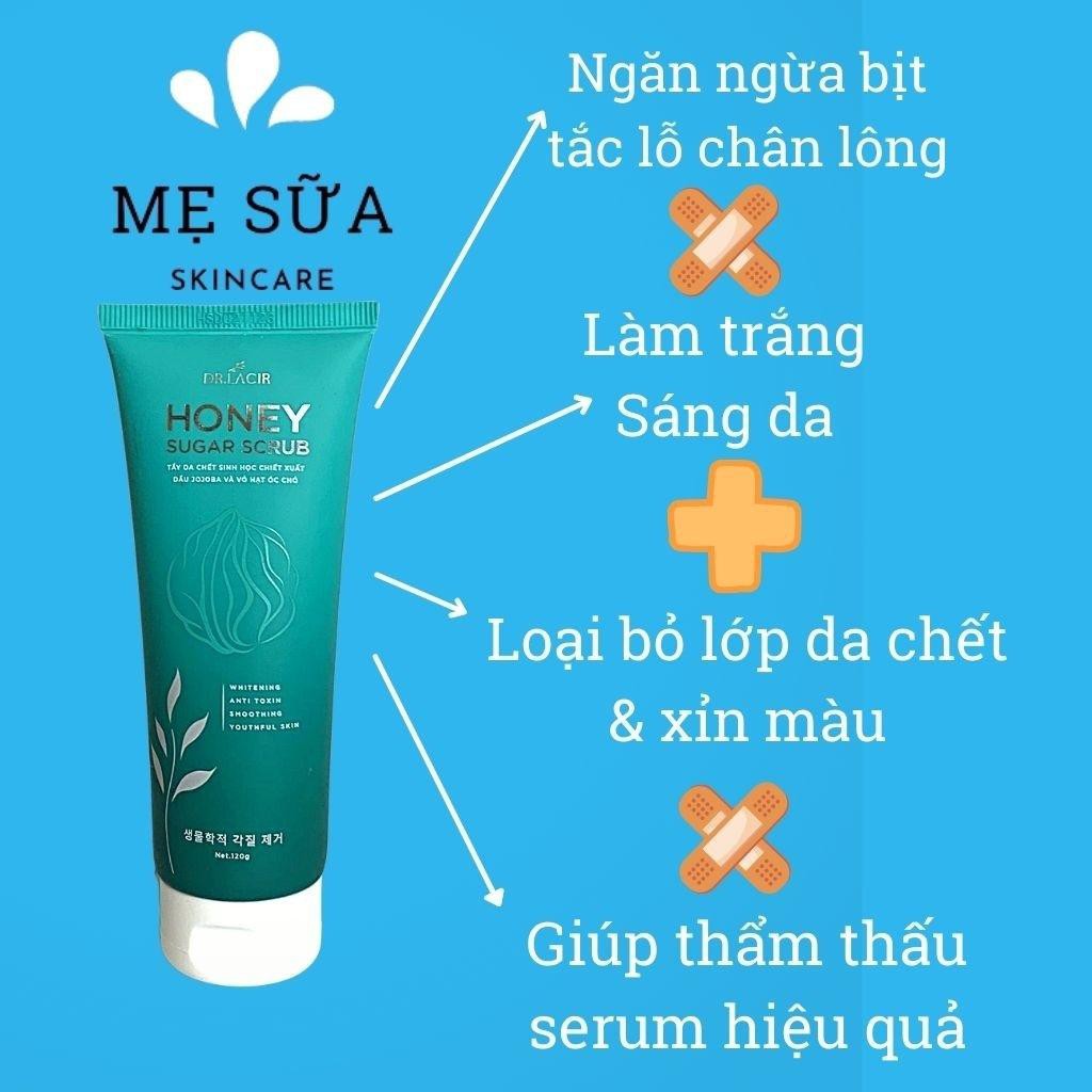 Tẩy Da Chết Sinh Học HONEY SUGAR SCRUB Dr Lacir 120ml | BigBuy360 - bigbuy360.vn