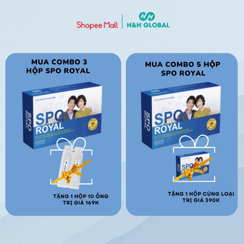 Men vi sinh, Bào tử lợi khuẩn xử lý bệnh viêm đại tràng SPO ROYAL  - HH GLOBAL