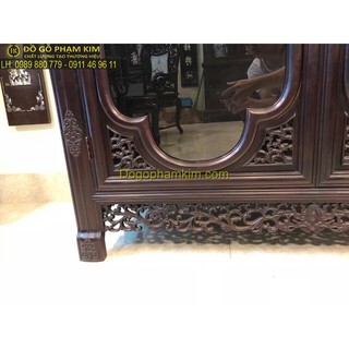 Tủ bày đồ Huế cửa kính (TBD04.4)