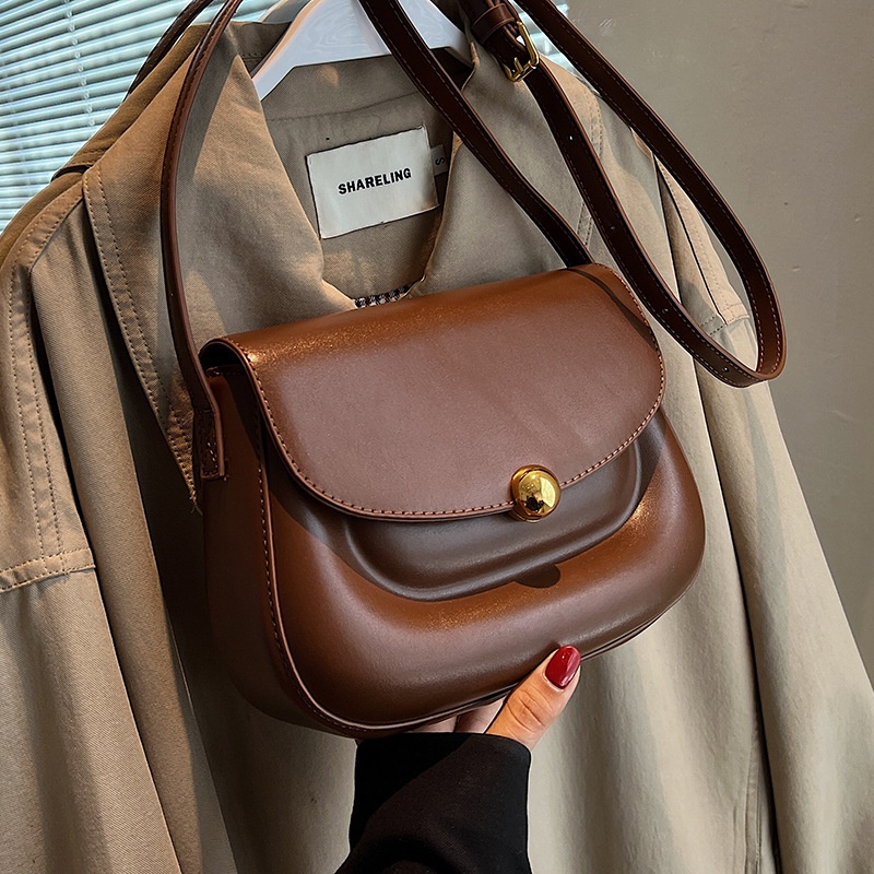 Túi Đeo Chéo Nhỏ Nhắn Phong Cách Cổ Điển Thời Trang Thu Đông Cao Cấp Dành Cho Nữ