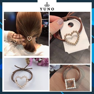 Dây Thun Cột Tóc Buộc Tóc Nữ Hàn Quốc Đẹp Thời Trang Dễ Thương YUNO M37