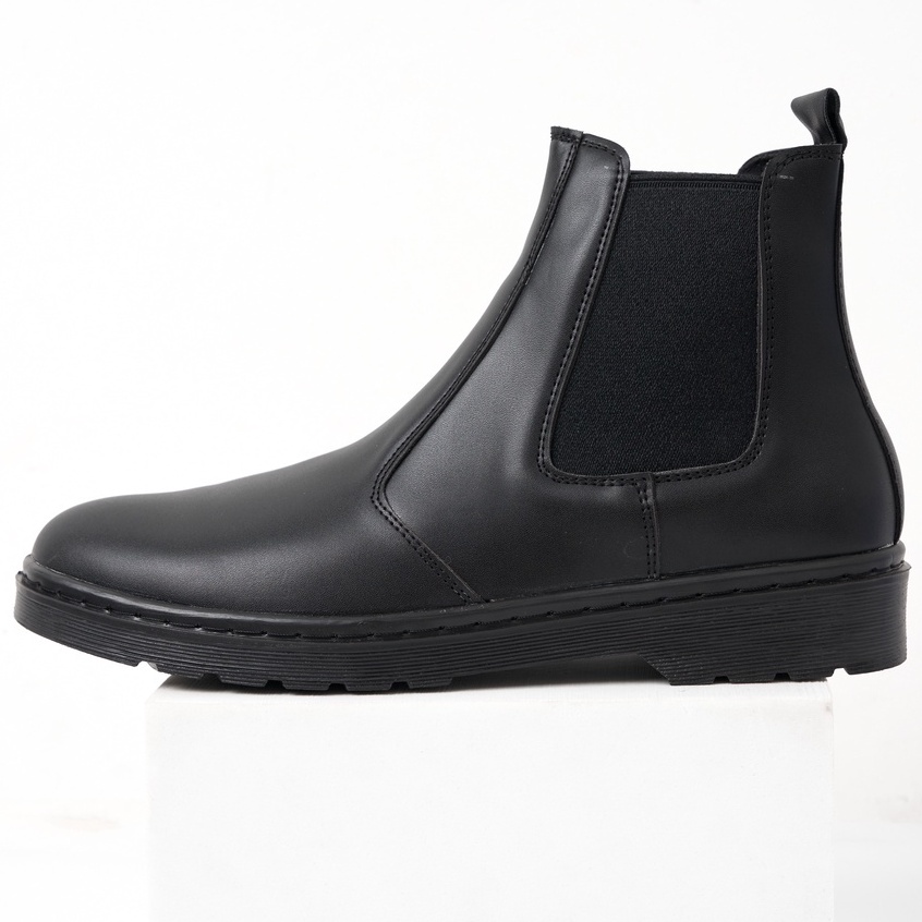 Giày Chelsea Boots Classic Retro nam, giay nam đế tăng chiều cao form dáng công sở