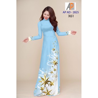 Vải áo dài in hình ngôi sao
