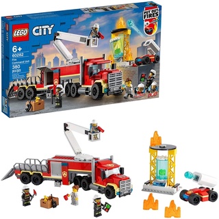 Xếp hình lego chính hãng 60282 thành phố xe cứu hoả siêu trường