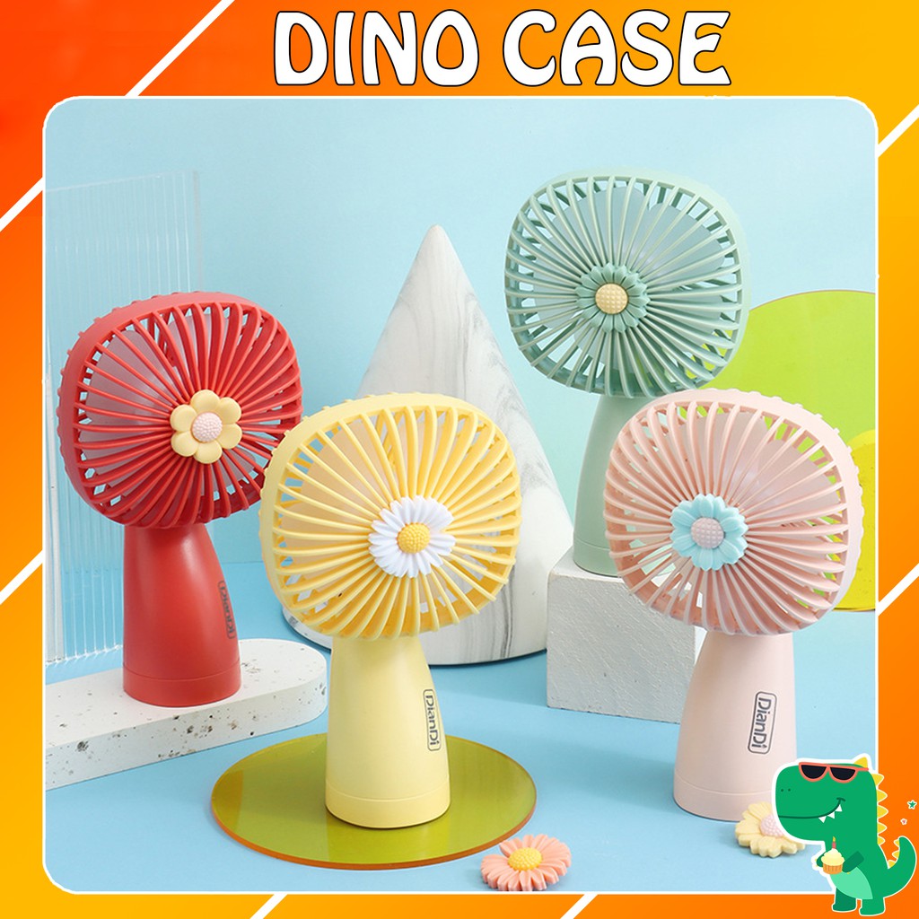 Quạt mini cầm tay chính hãng DianDi Hình hoa cúc pin sạc,quạt điện cầm tay (Màu Ngẫu Nhiên) | BigBuy360 - bigbuy360.vn