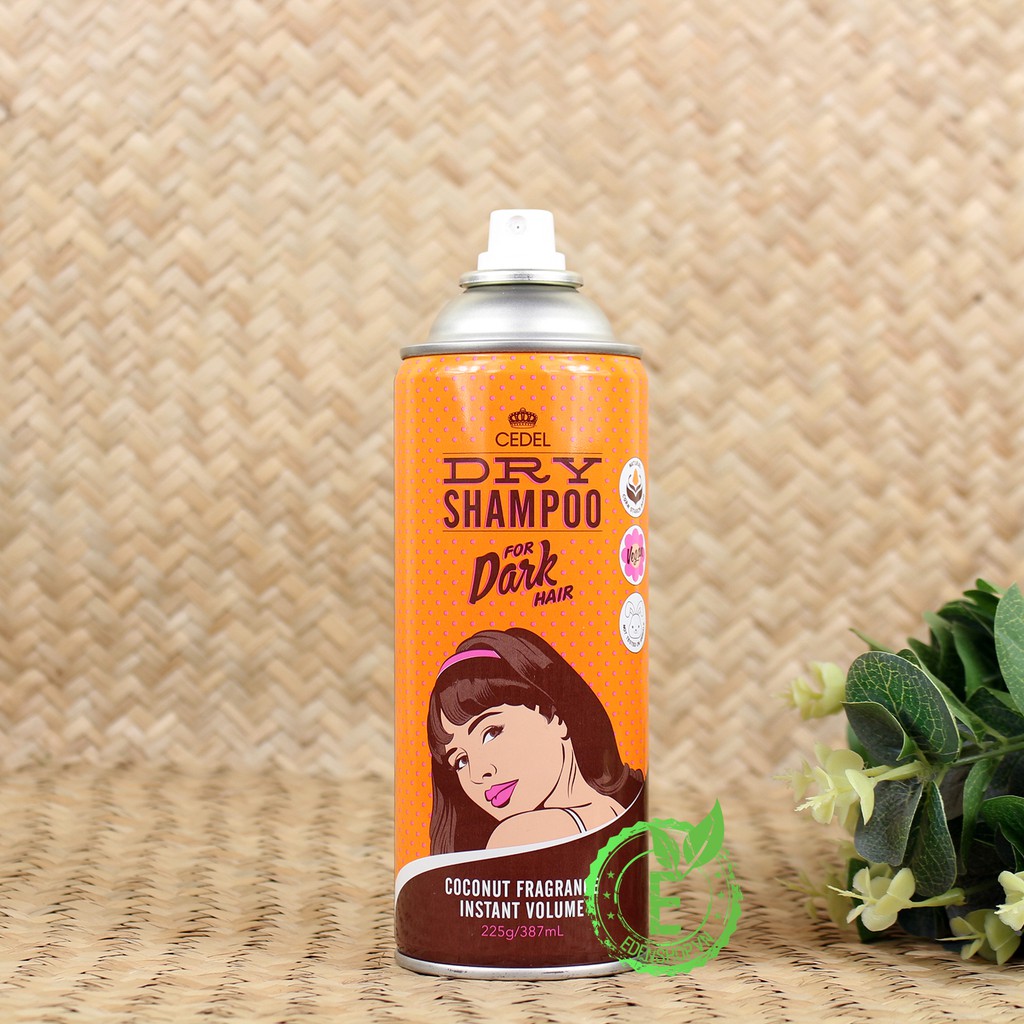 [ CHÍNH HÃNG - SHOP TPHCM] Dầu Gội Khô CEDEL Dry Shampoo Chai Lớn 387ml - Làm Sạch Dầu Tức Thì Cho Mái Tóc