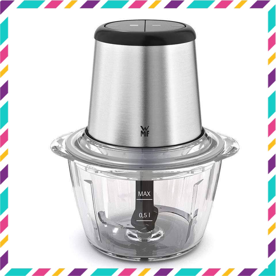 Máy xay thịt WMF Kult X cối thủy tinh lưỡi xay inox - hàng Đức