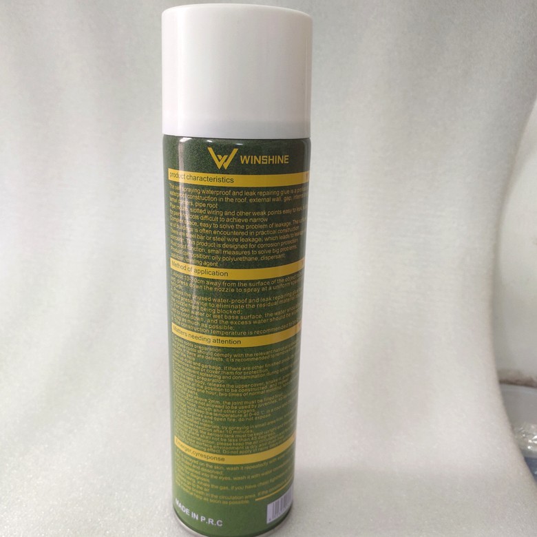 Bình Xịt Chống Thấm Dột Đa Năng Winshine 700ml Màu Trắng,Màu Xám,Màu Đen/Chống Thấm Dột Mái Nhà Mái Tôn,Nước,Tường-Kivo