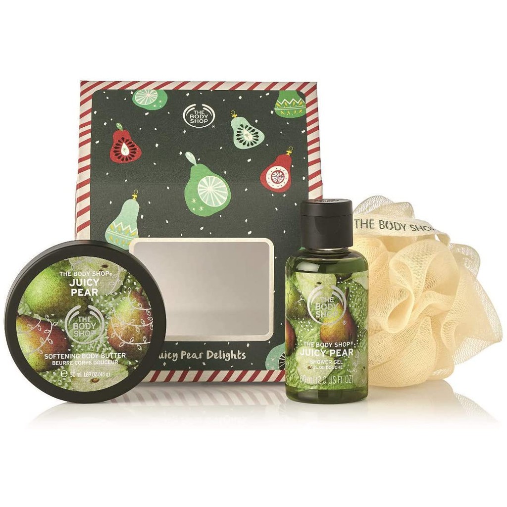 (New 2021) Set dưỡng thể Gift Cube The Body Shop