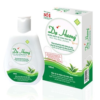 Dung Dịch Vệ Sinh Phụ Nữ Dạ Hương Hương trà xanh 100ml