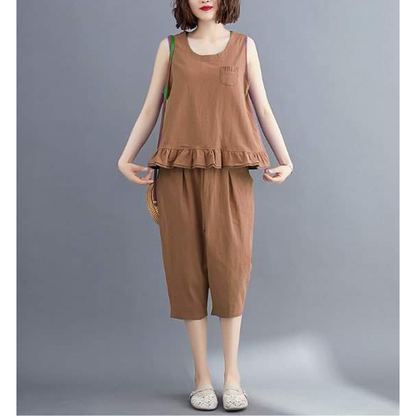 SET BỘ LỬNG BÈO COTTON MẶC NHÀBLUNG