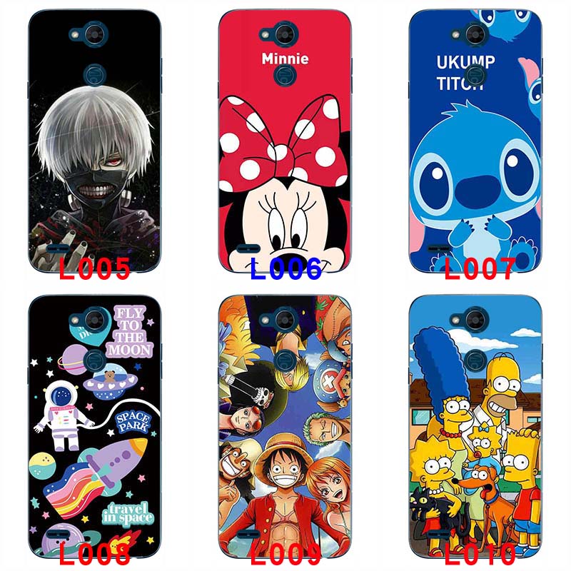 Ốp điện thoại silicon mềm TPU hình anime cho LG X5 2018 X510 Xpower 3