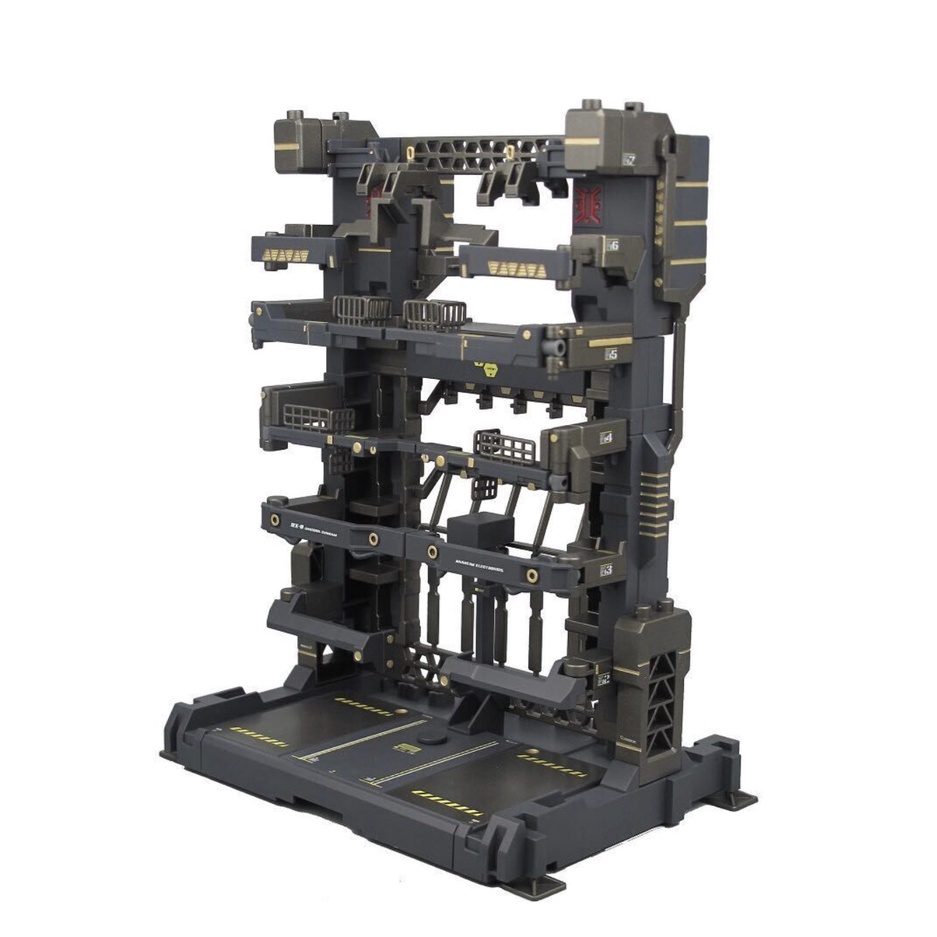 Phụ kiện đế giá đỡ mô hình action base Cage rack display Hangar cho MG 1/100