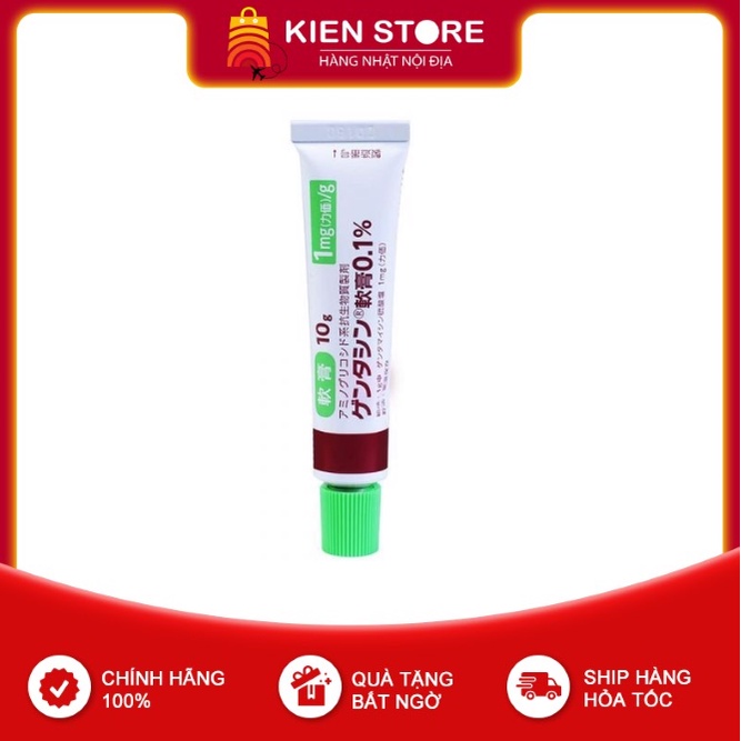 Gel làm giảm sẹo Gentacin Ointment 0.1% 1mg (Tuýp)