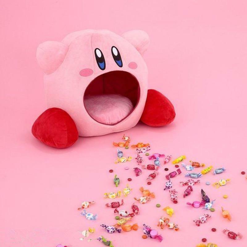 Gối nhồi bông hình nhân vật game kirby siesta